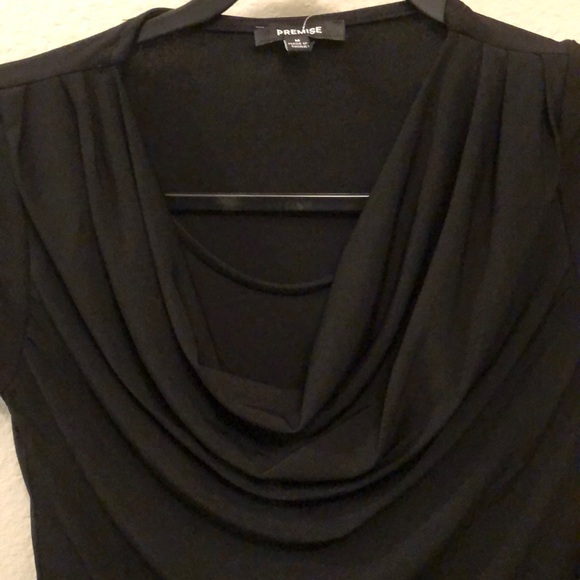 NWT Black Premise Blouse - Picture 2 of 4